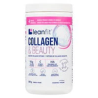 LEANFIT - Collagen & Beauty Unflavoured, 284 Gram