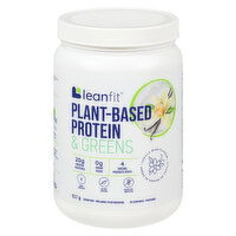 LEANFIT - Plant-Based Protein & Greens Vanilla, 517 Gram
