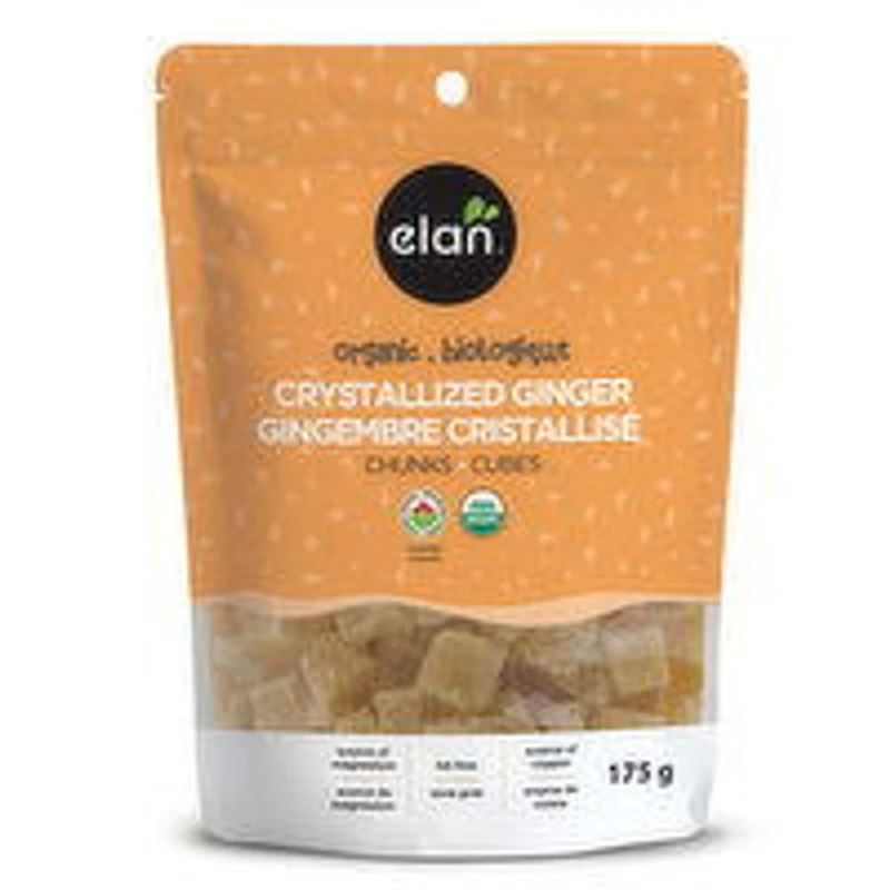 Elan - Ginger Chunks, Organic, 175 Gram