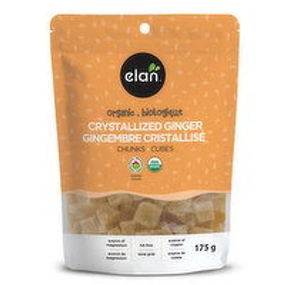 Elan - Ginger Chunks, Organic, 175 Gram