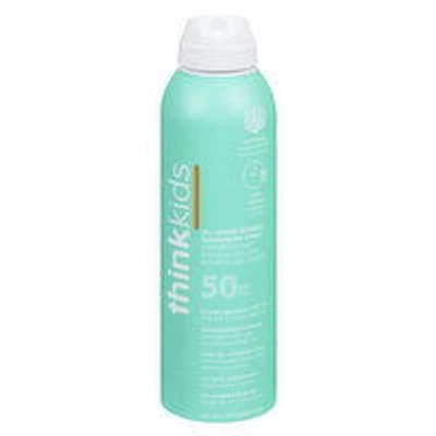 Thinksport - Sunscreen Kids SPF 50 Spray, 177 Millilitre