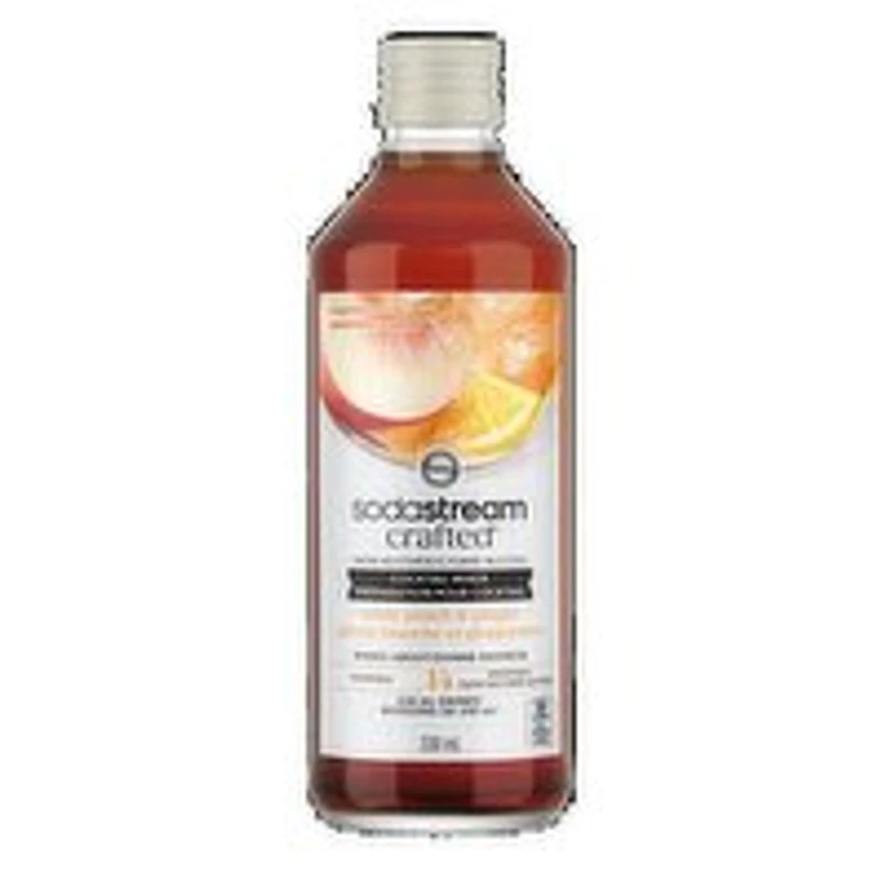 soda stream - SdSt White Peach Ginger Lemon Mix, 330 Millilitre