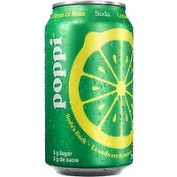 Poppi - Soda Lemon Lime, 355 Millilitre
