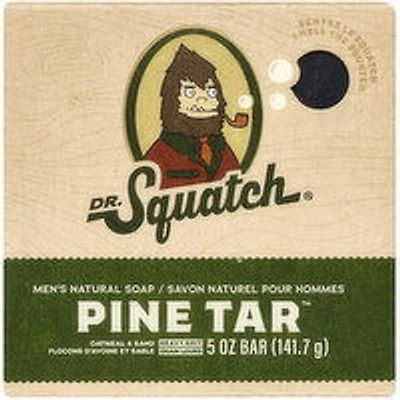 Dr Squatch - Pine Tar Bar Soap, 141.7 Gram