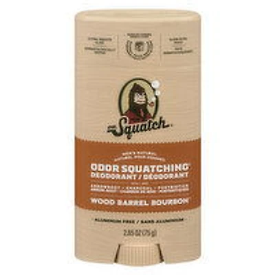 Dr. Squatch - Wood Barrel Bourbon Deodorant, 75 Gram