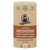 Dr. Squatch - Wood Barrel Bourbon Deodorant, 75 Gram