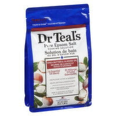 Dr Teals - Shea Butter Almnd Oil Epsm Slt, 1.36 Kilogram