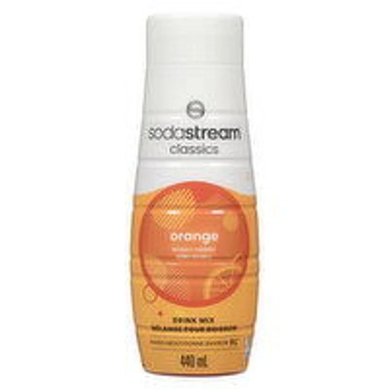 sodastream - Sparkling Drink Mix, Orange Flavoured Soda, 440 Millilitre