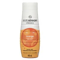 sodastream - Sparkling Drink Mix, Orange Flavoured Soda, 440 Millilitre