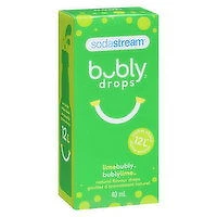 SodaStream - Bubly Drops Lime Bubly, 40 Millilitre