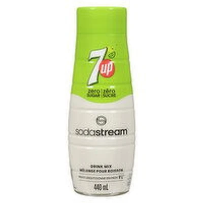 SodaStream - 7UP Zero Sugar Drink Mix, 440 Millilitre