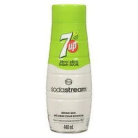 SodaStream - 7UP Zero Sugar Drink Mix, 440 Millilitre