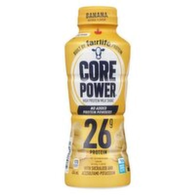 Core Power - Milk Shake - Banana, 414 Millilitre