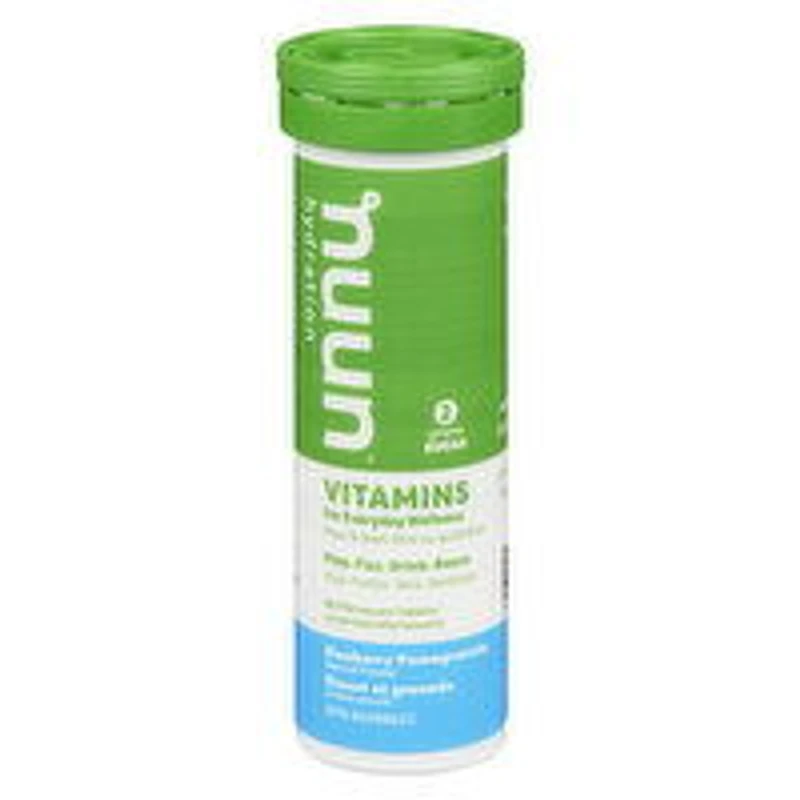 Nuun - Vitamin Water Tablet - Hydration Blueberry Pom, 12 Each