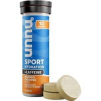 Nuun - Sport and Caffeine Hydration Tablets, Mango Orange - 10 Pack, 1 Each