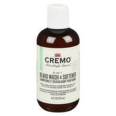 Cremo - 2-In-1 Cooling Beard Wash & Softener, 177 Millilitre