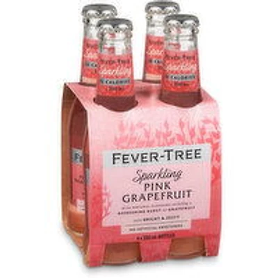 Fever Tree - Sparkling Pink Grapefruit, 4 Each