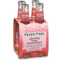 Fever Tree - Sparkling Pink Grapefruit, 4 Each