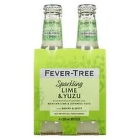 Fever Tree - Sparkling Lime Yuzu, 4 Each