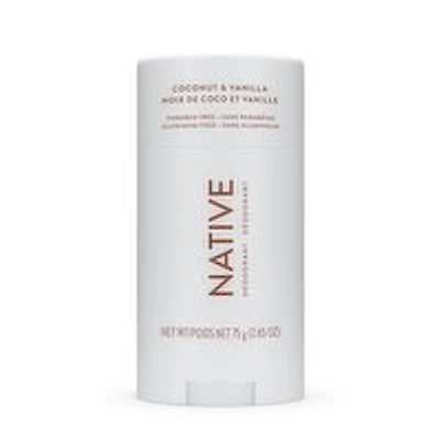 NATIVE - Natural Deodorant, Coconut Vanilla, 75 Gram