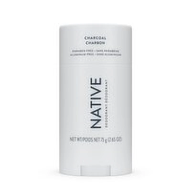 Native - Natural Deodorant, Charcoal, 75 Gram