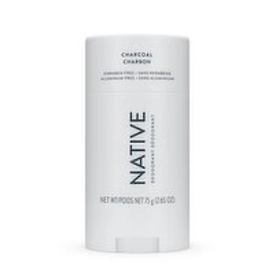 Native - Natural Deodorant, Charcoal, 75 Gram