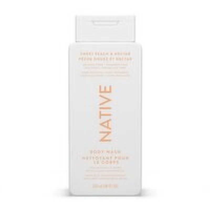 Native - Sweet Peach & Nectar Body Wash, 532 Millilitre