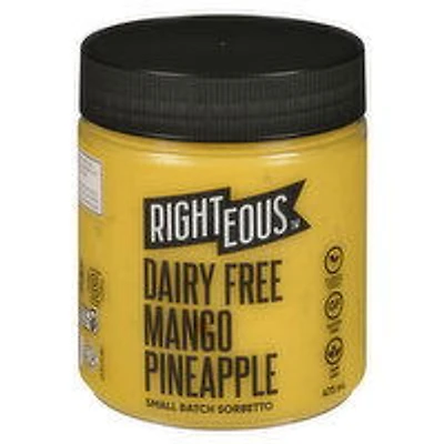 RIGHTEOUS - Mango Pineapple Sorbetto, 473 Millilitre
