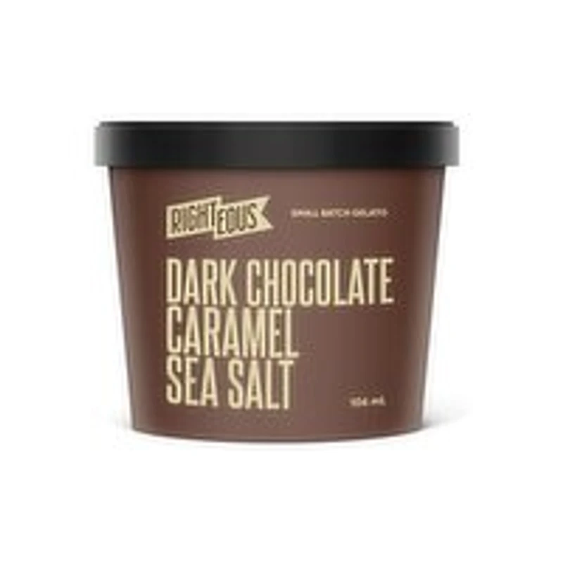 RIGHTEOUS - Dark Choc Sea Salt Gelato, 106 Millilitre