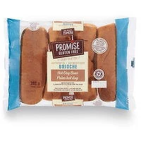 Promise - Brioche Gluten Free Hot Dog Bun, 4 Pack, 280 Gram
