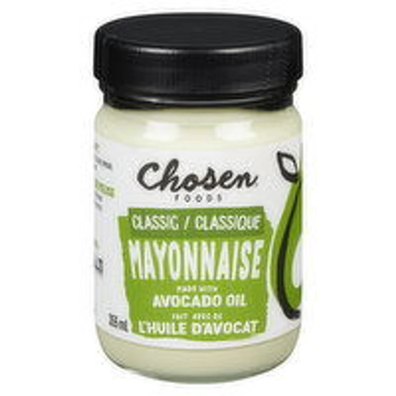 Chosen Foods - Avocado Oil Classic Mayo, Original, 355 Millilitre