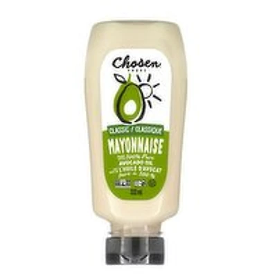 Chosen Foods - Mayonnaise Avocado Oil Squeeze Bottle, 332 Millilitre