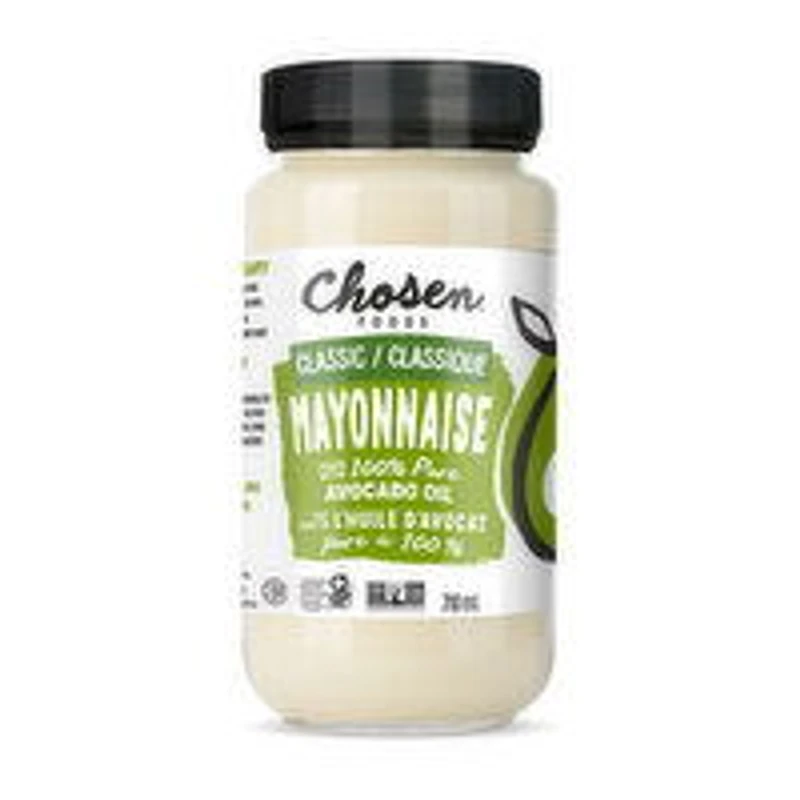 Chosen Foods - Classic Mayonnaise with Avocado Oil, 710 Millilitre
