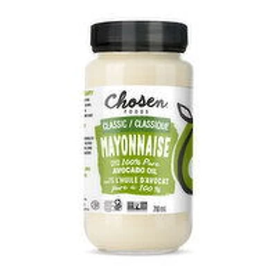Chosen Foods - Classic Mayonnaise with Avocado Oil, 710 Millilitre