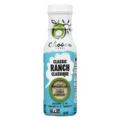 Chosen Foods - Avocado Dressing, Ranch, 237 Millilitre