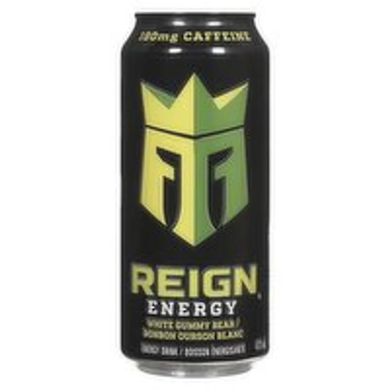 Reign - Energy Drink, White Gummy, 473 Millilitre