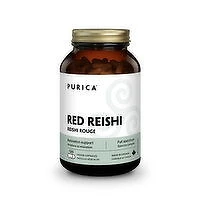 PURICA - Red Reishi Micronized Mushrooms, 120 Each