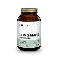 PURICA - Lion's Mane Micronized Mushroom Capsules, 120 Each