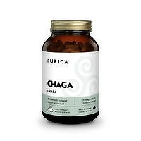 PURICA - Chaga Micronized Mushrooms Capsules, 120 Each