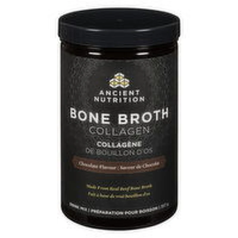 Ancient Nutrition - Bone Broth Collagen Chocolate, 357 Gram