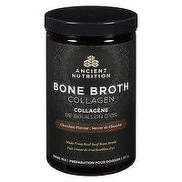 Ancient Nutrition - Bone Broth Collagen Chocolate, 357 Gram
