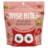 Wise Bites - Soft Mini Cookies - Raspberry Pie, 150 Gram