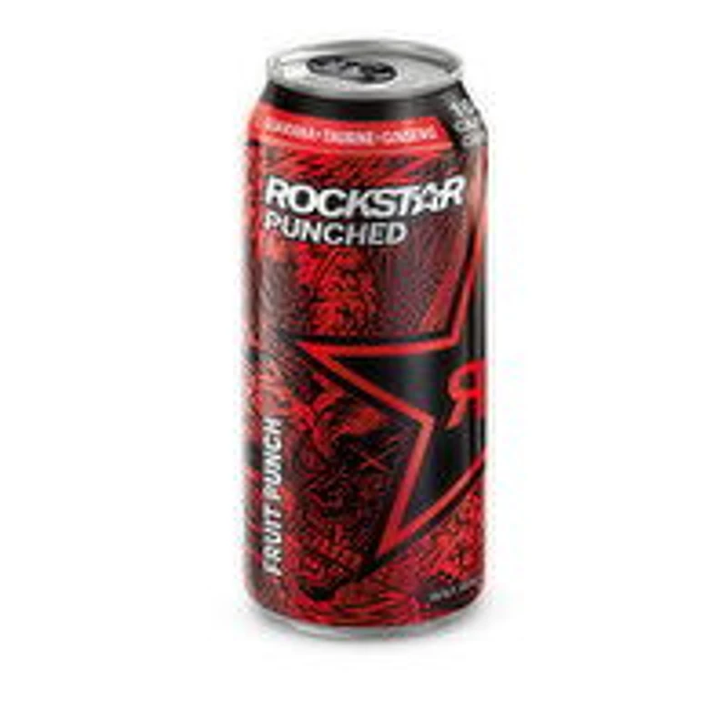 Rockstar - Punched Energy Drink Fruit Punch Flavour, 473 Millilitre