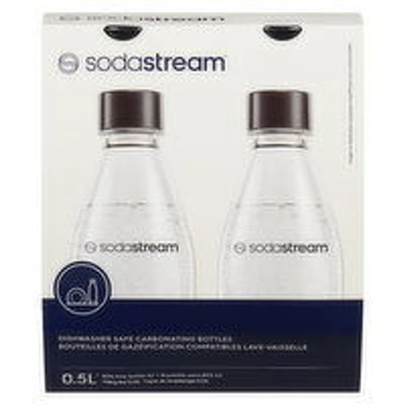 SodaStream - SodaSt Carbonating Bottles 0.5 L Twin, 2 Each