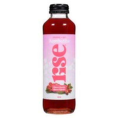 RISE - Organic Kombucha Hibiscus & Rose Hips, 414 Millilitre