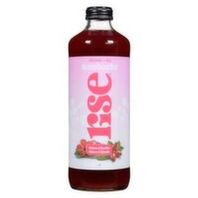 RISE - Hibiscus & Rose Hips Kombucha, 1 Litre