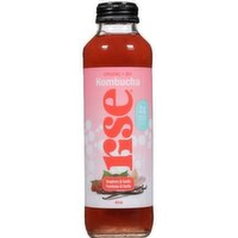 RISE - Kombucha Raspberry & Vanilla, 414 Millilitre