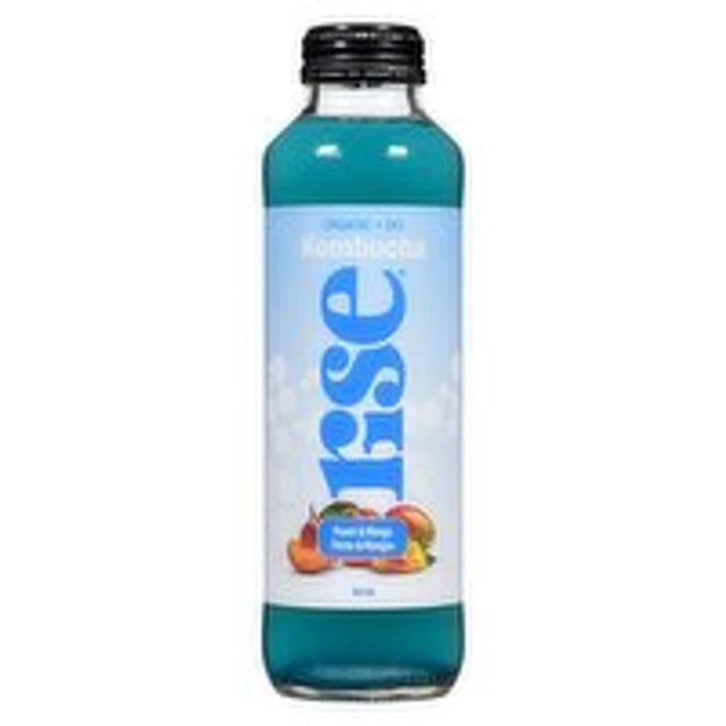RISE - Kombucha Peach & Mango, 414 Millilitre