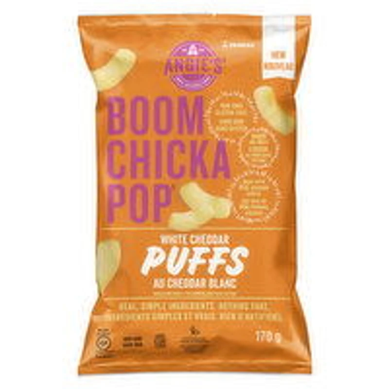 Angie's - Boom Chicka Pop White Cheddar Puffs, 170 Gram