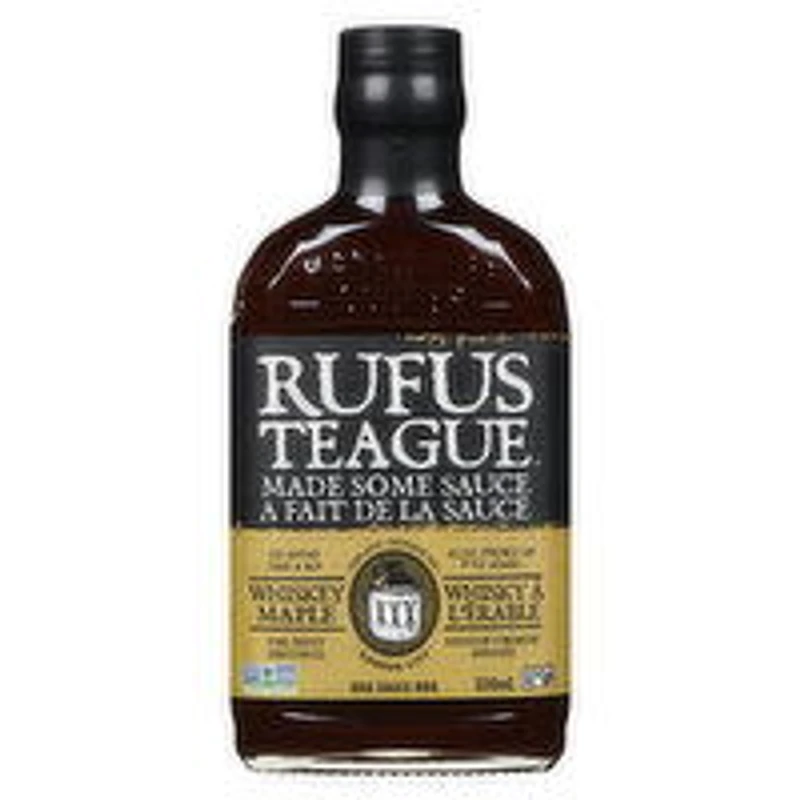 Rufus Teague - Whiskey Maple BBQ Sauce, 330 Millilitre